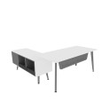 Mesa direccion Organova con mueble auxiliar de Iman