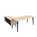 Mesa direccion Organova con mueble auxiliar de Iman