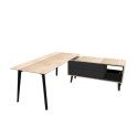 Mesa direccion Organova con mueble auxiliar de Iman