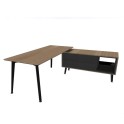 Mesa direccion Organova con mueble auxiliar de Iman