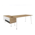 Mesa direccion Organova con mueble auxiliar de Iman