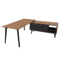 Mesa direccion Organova con mueble auxiliar de Iman
