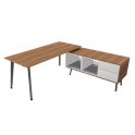 Mesa direccion Organova con mueble auxiliar de Iman