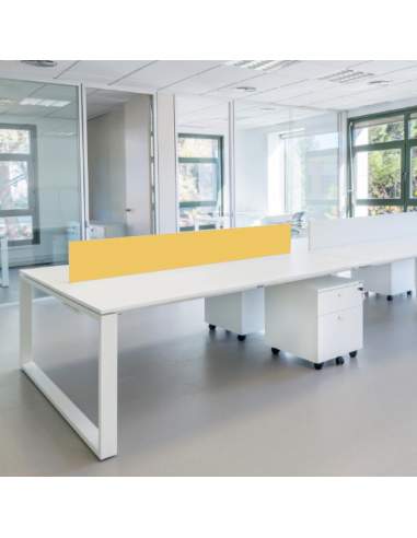 Panel separador para mesa de oficina trabajo en grupo Skala de JGorbe