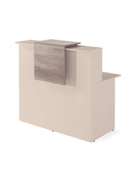 Mostrador recepcion Basic de Jgorbe en beige Mostrador recepcion Basic de Jgorbe en beige