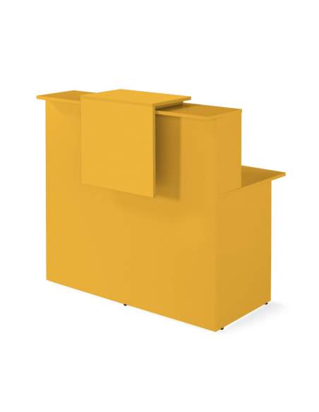 Mostrador recepcion Basic de Jgorbe en mostaza