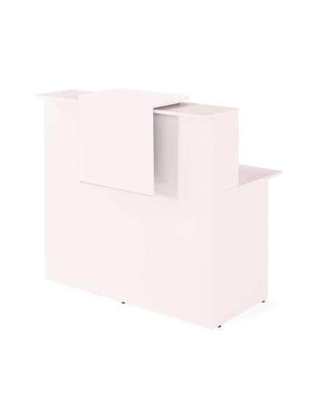 Mostrador recepcion Basic de Jgorbe en rosa