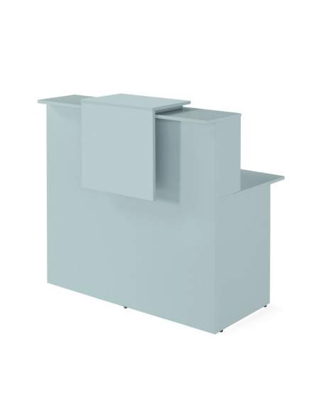 Mostrador recepcion Basic de Jgorbe en verde