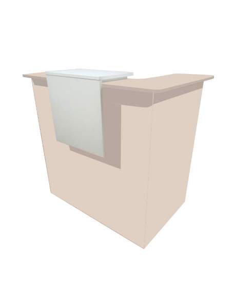 Mostrador recepcion Basic de JGorbe en beige