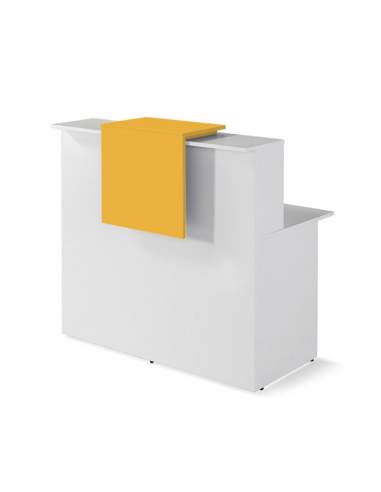 Panel decorativo personalizado para mostrador basic de color mostaza Panel decorativo personalizado para mostrador basic de color mostaza