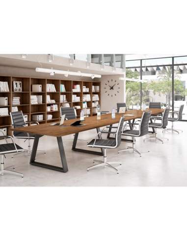 Mesa de reunión rectangular Piramid Mesa de reunión rectangular Piramid