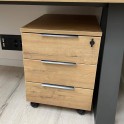 Cajonera oficina madera de 3 cajones de Iman
