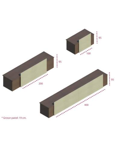 Medidas panel decorativo de mesa ponencia de jgorbe
