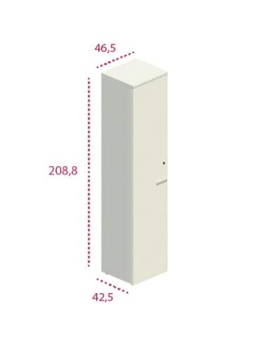 Medidas armario alto estrecho de madera de jgorbe Medidas armario alto estrecho de madera de jgorbe