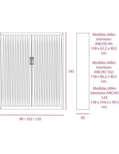 Medidas armario metalico oficina con persiana vertical de gapsa Medidas armario metalico oficina con persiana vertical de gapsa