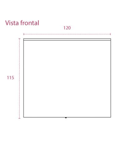 Medidas mostrador recepcion entrega rápida basic de jgorbe