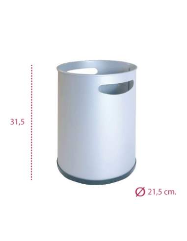 Medidas papelera oficina con asas de sie Medidas papelera oficina con asas de sie