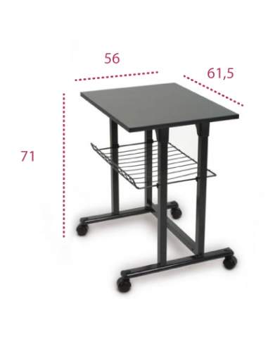 Medidas mesa auxiliar impresora de systemtronic Medidas mesa auxiliar impresora de systemtronic