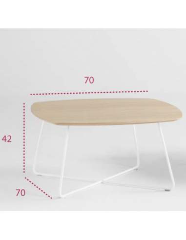 Medidas mesa centro baja dunas de inclass Medidas mesa centro baja dunas de inclass