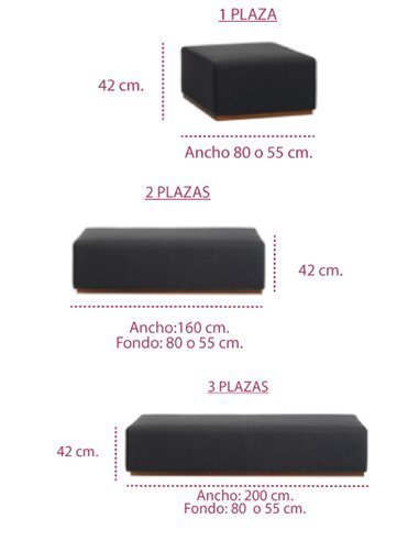 Medidas pufs modernos para oficina pau de inclass