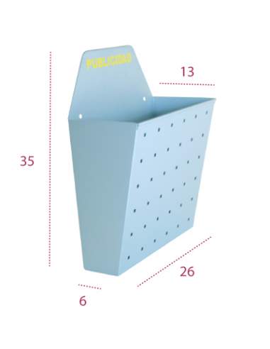 Medidas buzón para publicidad de sie