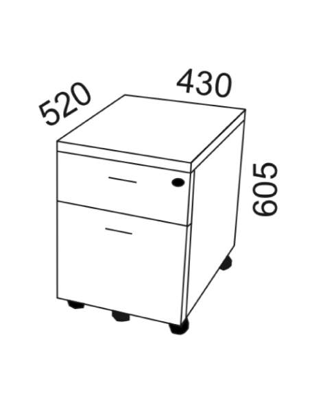 Medidas cajonera oficina 1 cajon archivador de kesta Medidas cajonera oficina 1 cajon archivador de kesta