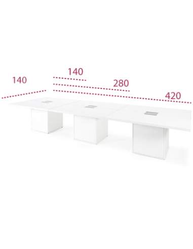 Medidas mesa de reuniones rectangular g3 de jgorbe Medidas mesa de reuniones rectangular g3 de jgorbe