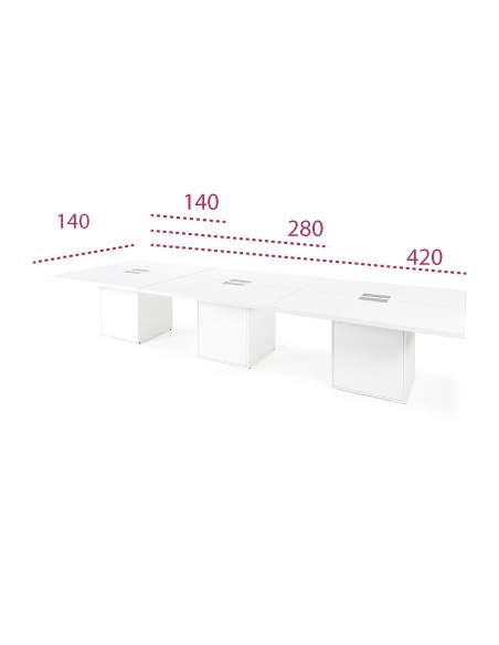 Medidas mesa de reuniones rectangular g3 de jgorbe Medidas mesa de reuniones rectangular g3 de jgorbe