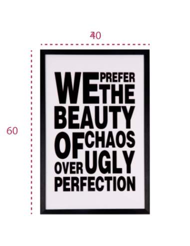 Medidas cuadro oficina frase motivadora sobre belleza de somcasa