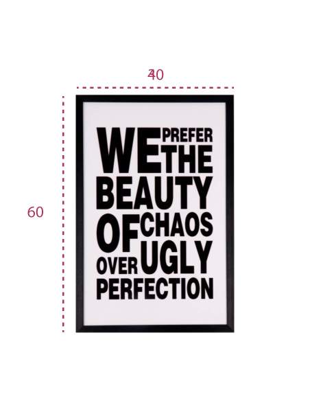 Medidas cuadro oficina frase motivadora sobre belleza de somcasa