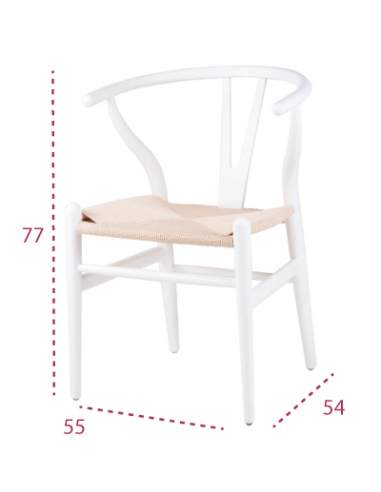 Medidas silla madera ada de somcasa