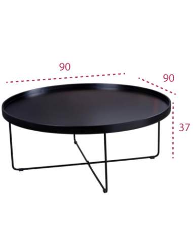 Medidas de la mesa de centro bruno de somcasa Medidas de la mesa de centro bruno de somcasa