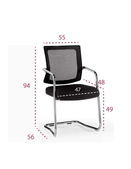 Silla fija confidente dallas de euromof