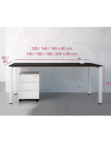 Medidas mesa de oficina q50 de aic martínez medina Medidas mesa de oficina q50 de aic martínez medina