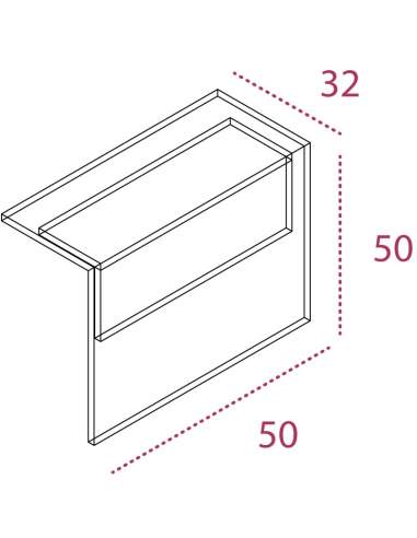 Medidas panel decorativo para mostrador recepcion Basic de JGorbe con color personalizado Medidas panel decorativo para mostrador recepcion Basic de JGorbe con color personalizado