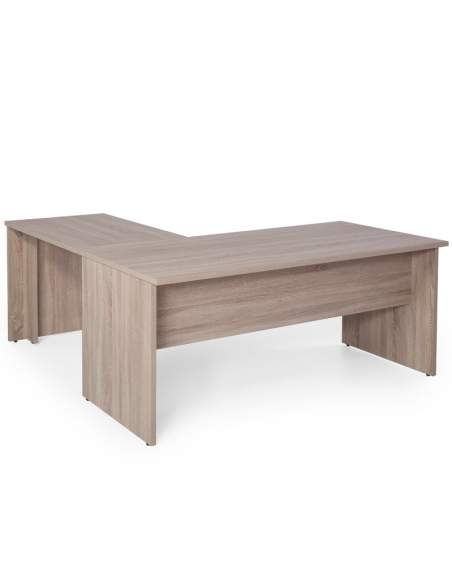 Escritorio esquinero oficina Serie Color de JGorbe en olmo Escritorio esquinero oficina Serie Color de JGorbe en olmo