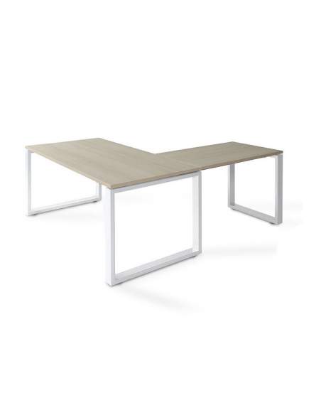 Mesa escritorio esquina Skala de JGorbe en acacia Mesa escritorio esquina Skala de JGorbe en acacia