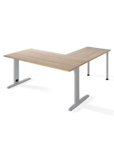 Mesa en L serie Carving de Jgorbe en olmo Mesa en L serie Carving de Jgorbe en olmo