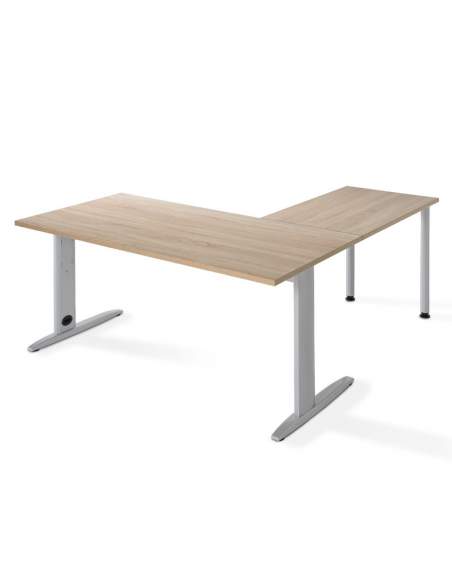 Mesa en L serie Carving de Jgorbe en olmo Mesa en L serie Carving de Jgorbe en olmo