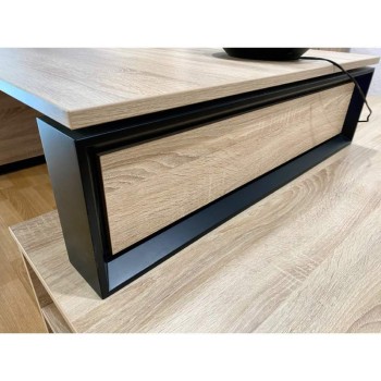 MESA OMEGA + MUEBLE AUXILIAR