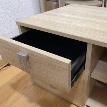MESA OMEGA + MUEBLE AUXILIAR