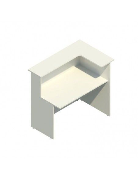 Mostrador recepcion blanco Basic para esquina de JGorbe en blanco Mostrador recepcion blanco Basic para esquina de JGorbe en blanco