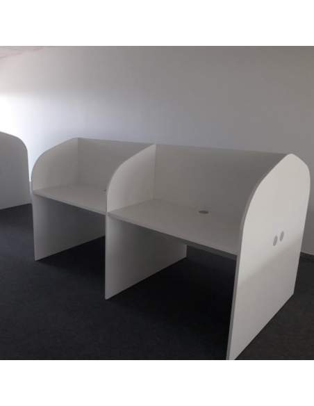 Mesa para call center doble de Emobok