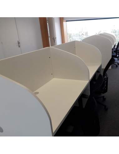 Mesas para call center doble de Emobok