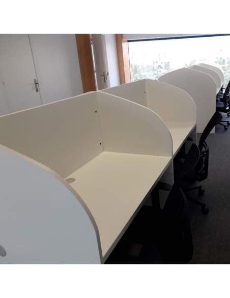 Mesas para call center doble de Emobok