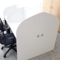 Mesa telemarketing doble de Emobok