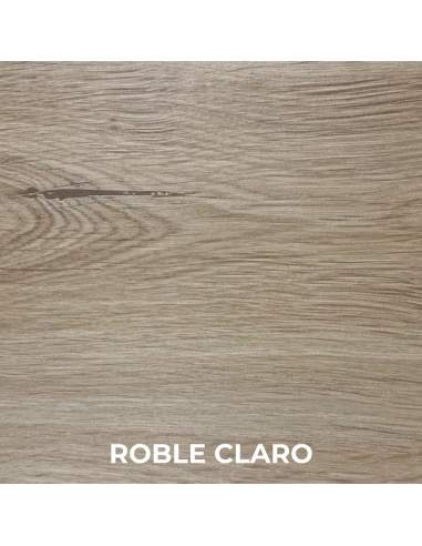 Melamina roble claro para mostrador en l Melamina roble claro para mostrador en l