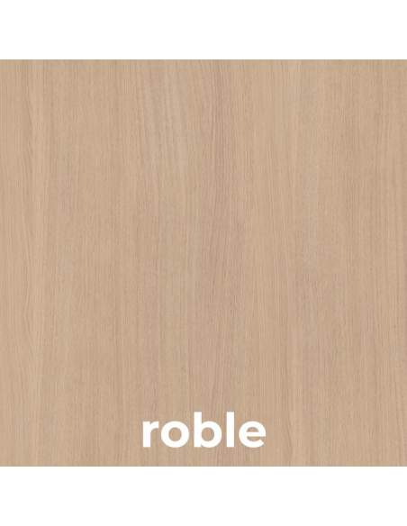 Faldón para mesa escritorio Lite de Kesta de color madera de roble