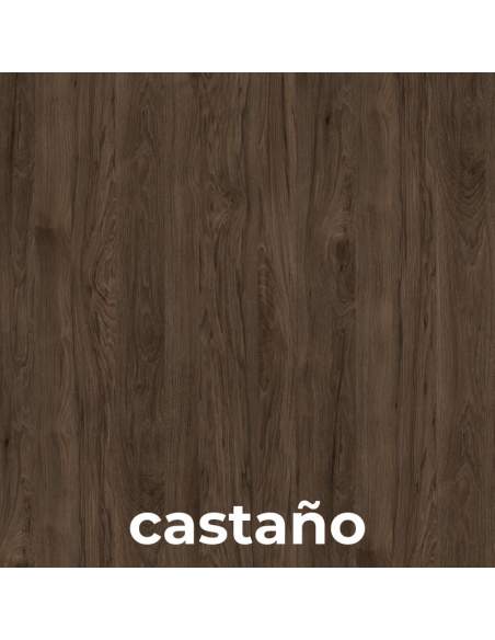 Mesa alta de trabajo Lite de Kesta en color madera castaño