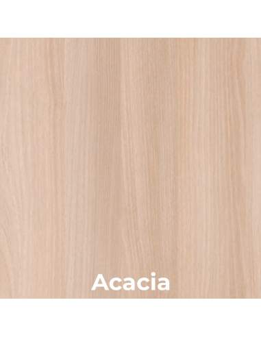 Mesa de oficina Aneto de madera de acacia
